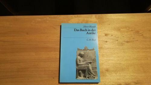 Das Buch in de Antike - Horst Blanck - copertina