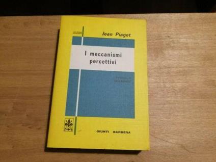 I meccanismi percettivi - copertina