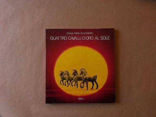 Quattro cavalli d'oro al sole - copertina