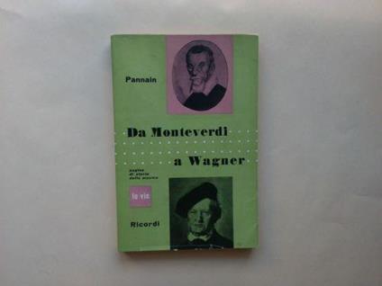 Da Monteverdi a Wagner - copertina