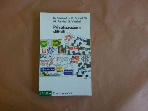 Privatizzazioni difficili - copertina