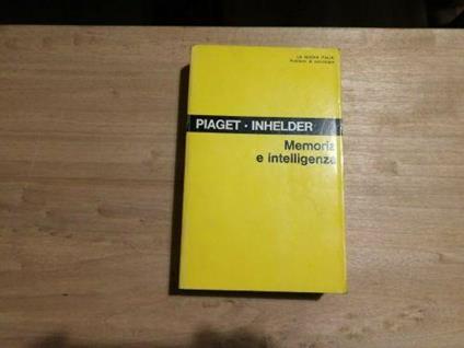 Memoria e intelligenza - copertina