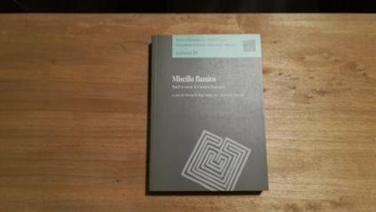 Miscillo Flamine. Studi in onore di Carmelo Rapisarda - copertina