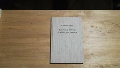 Das Fasten bei den Griechen und Romern - copertina
