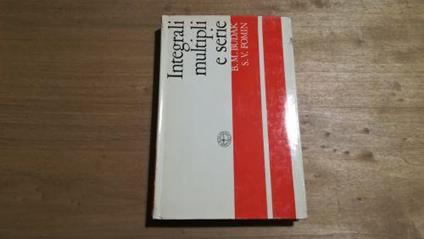 Integrali multipli e serie - copertina