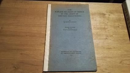 The earlier religion of Greece in the light of cretan discoveries - copertina