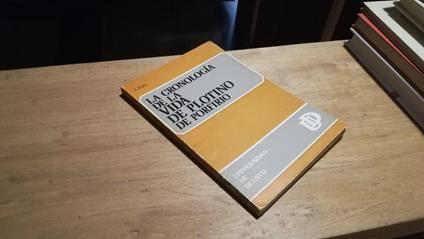 La cronologia de la vida de Plotino de Porfirio - copertina