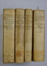 Catalogo degli ordini religiosi della Chiesa Militante espressi con Imagini, e spiegati con una breve narrazione… Unito a: Catalogo degli ordini equestri e militari…