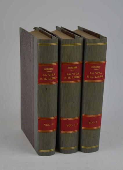 La vita ed il libro - copertina