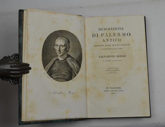 Descrizione di Palermo antico ricavata sugli autori sincroni e i monumenti de' tempi… - copertina