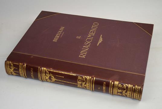 Il Rinascimento e le Signorie Italiane - Francesco Bertolini - copertina