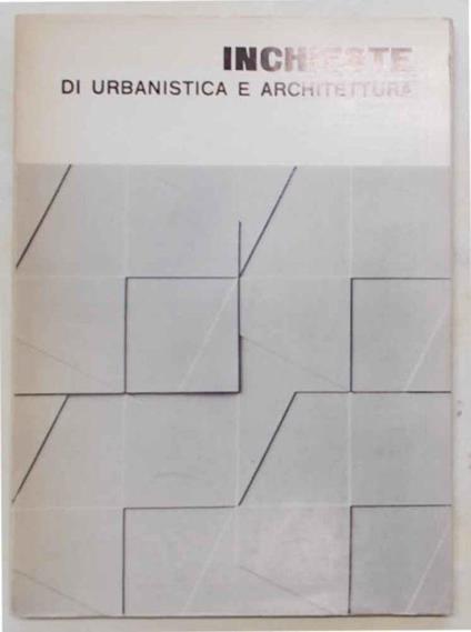 Inchieste di urbanistica e architettura. Numero speciale. Architettura sportiva - copertina