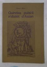 Quindas puisi-ii n'dialet d'Asian