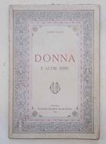 Donna ed altre rime