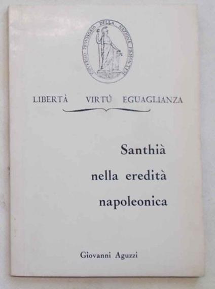 Santhi… nella eredit… napoleonica - Giovanni Aguzzi - copertina