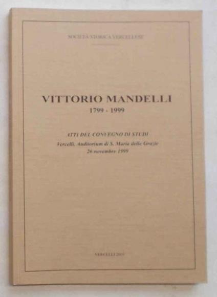Vittorio Mandelli 1799 - 1999 - copertina
