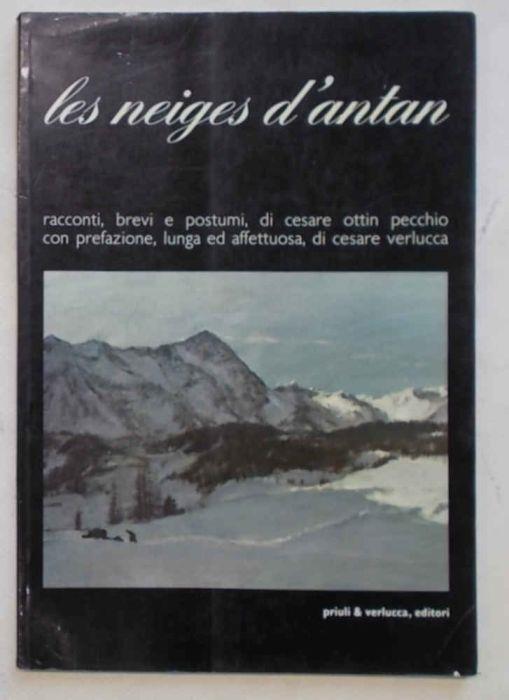 Les neiges d'antan - Cesare Ottin Pecchio - copertina