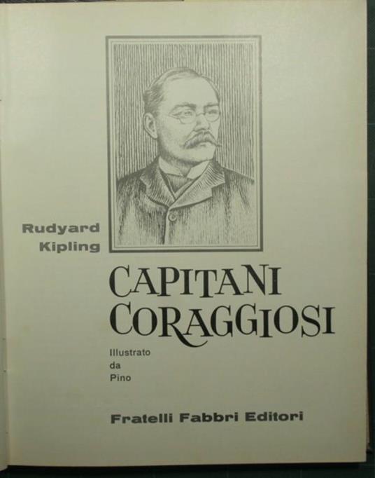 Capitani coraggiosi - Rudyard Kipling - copertina
