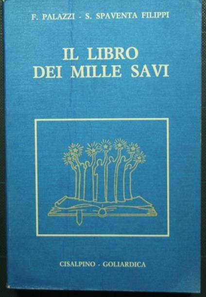 Il libro dei mille savi - copertina