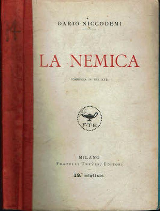 La nemica - Dario Niccodemi - copertina