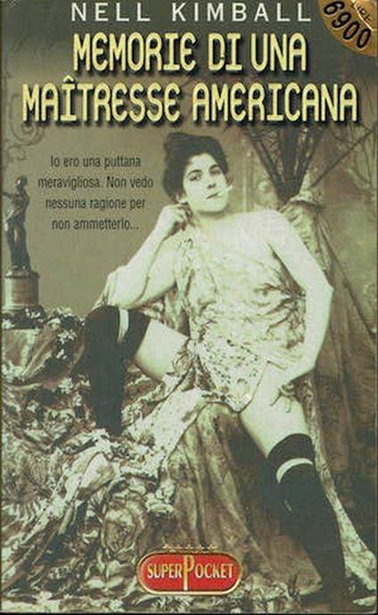 Memorie di una maitresse americana - Nell Kimball - copertina