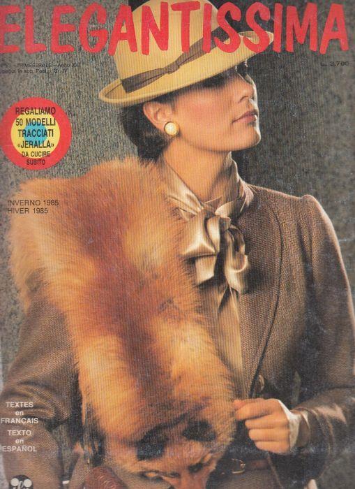 Rivista "Elegantissima" Anno Xxi N. 63 - copertina