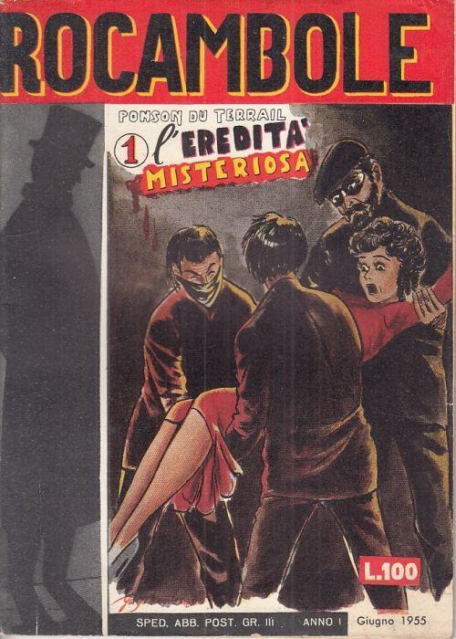 Rocambole N 1 L'eredità Misteriosa - Ponson du Terrail - copertina
