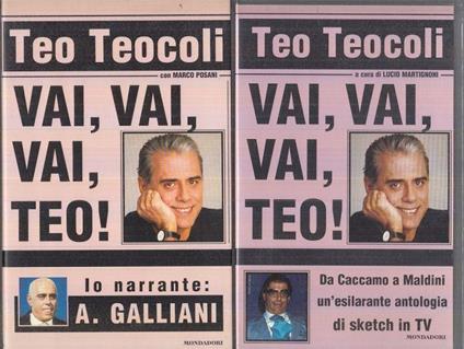 Vai Vai Vai Teo + Videocassetta Vhs - Teo Teocoli - copertina