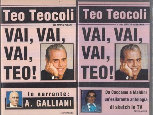 Vai Vai Vai Teo + Videocassetta Vhs - Teo Teocoli - copertina