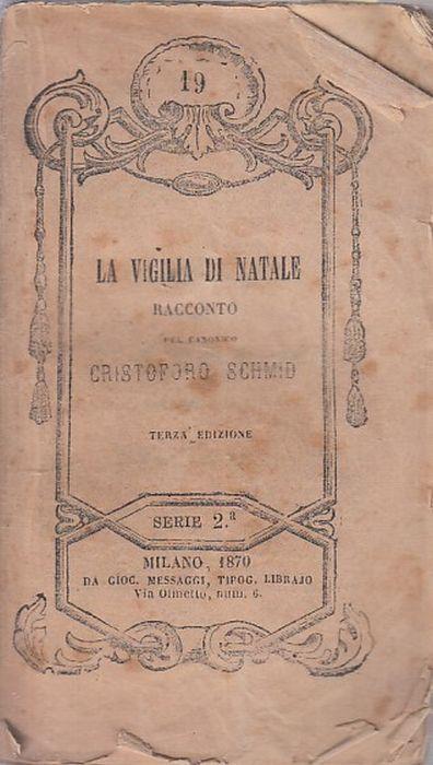 La Vigilia di Natale - Christoph von Schmid - copertina