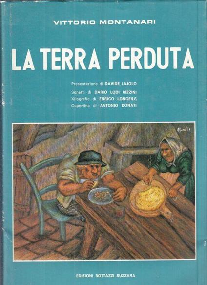 La Terra Perduta - Vittorio Montanari - copertina