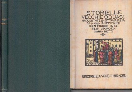 Storielle Vecchie Dario Betti - copertina