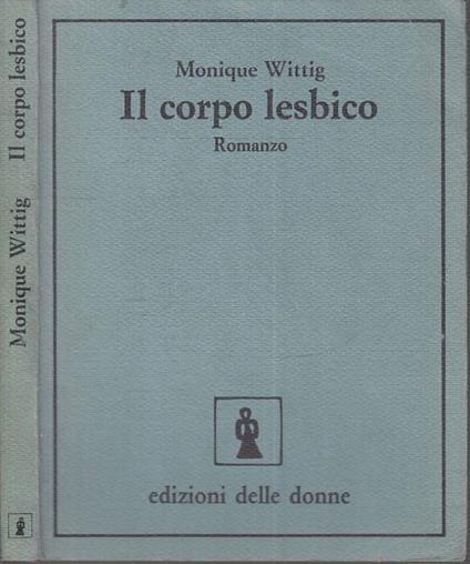 Il Corpo Lesbico - Monique Wittig - copertina