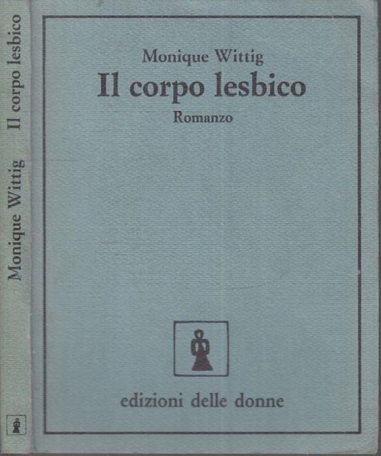 Il Corpo Lesbico - Monique Wittig - copertina