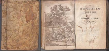 Il Misogallo Prose e Rime - copertina