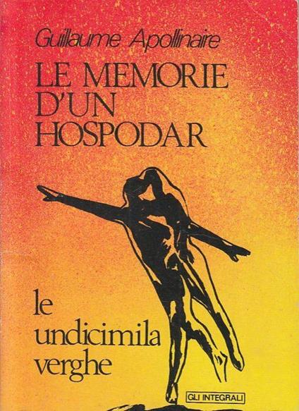 Le Memorie D'un Hospodar - Guillaume Apollinaire - copertina