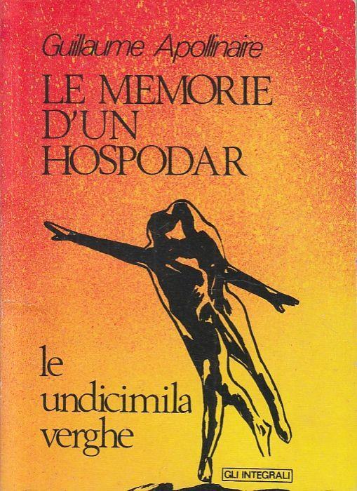 Le Memorie D'un Hospodar - Guillaume Apollinaire - copertina
