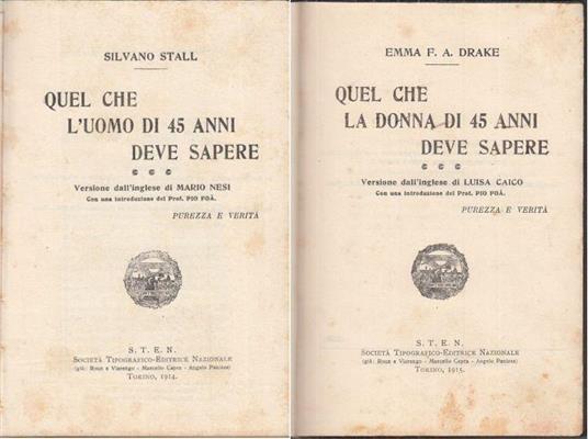 Quel Che L'uomo 45 Anni Deve Sapepre + La Donna - copertina