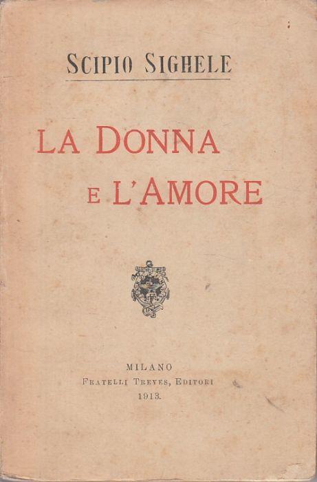 La Donna e L'amore - Scipio Sighele - copertina