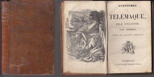 Aventures Telemaque Fils D'ulysse - François Fénelon - copertina