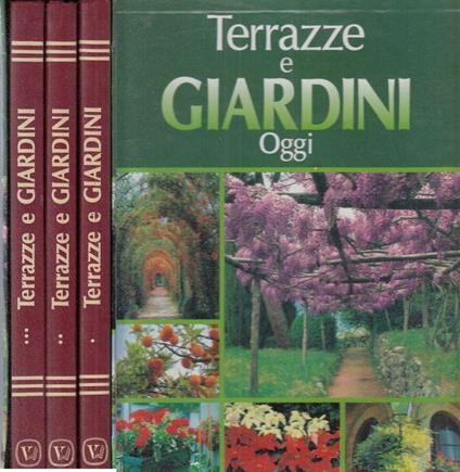 Terrazzi e Giardini Oggi 3 Volumi - copertina