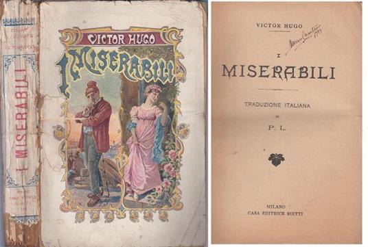 I Miserabili - Victor Hugo - copertina