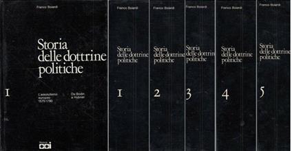 Storia Dottrine Politiche Completa 5 Volumi - Franco Boiardi - copertina