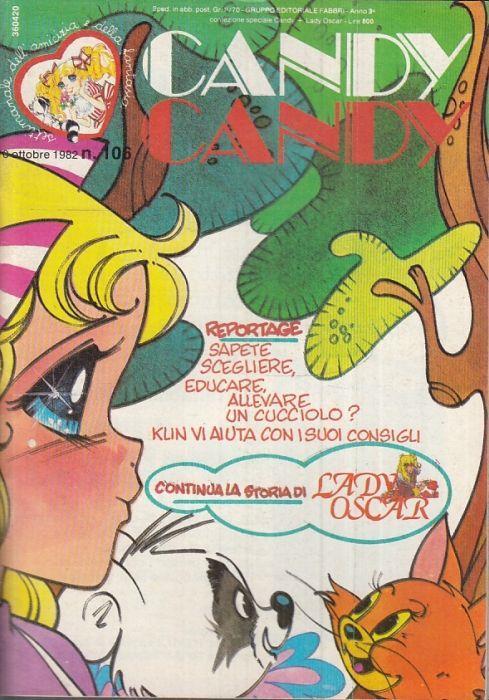 CANDY CANDY N 106   FUMETTO FABBRI  EDITORI MANGA  VINTAGE 