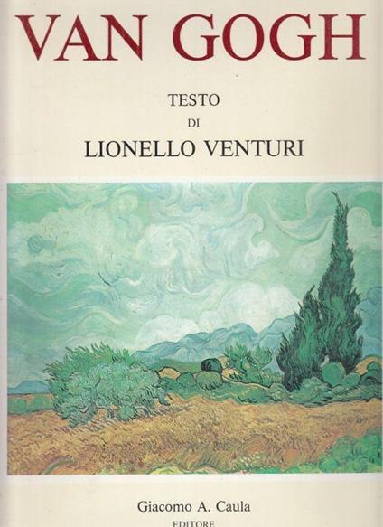 Van Gogh - Lionello Venturi - copertina