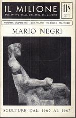 Catalogo Il Milione N.118 Mario Negri Sculture 1960/1967