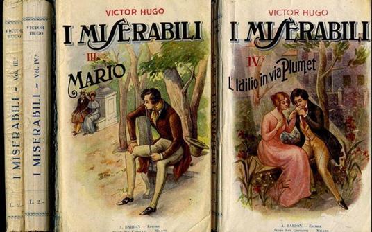 I Miserabili Volumi 3 e 4 - Victor Hugo - copertina