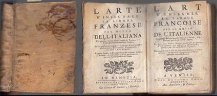 L' Arte di Insegnare La Lingua Franzese - copertina