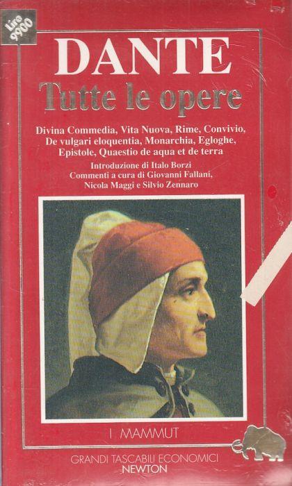 Dante Tutte Le Opere Sigillato - copertina