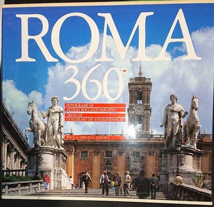 Roma 360° - Guglielmo De Angelis d'Ossat - copertina